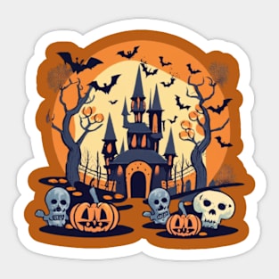 Spooky Halloween Sticker